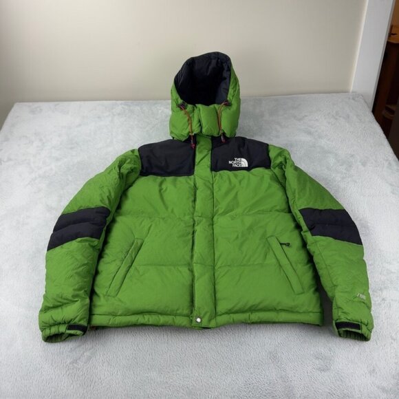 The North Face Youth Size 12-14 700 Fill Green Goose Down Puffer Jacket - Picture 13 of 14